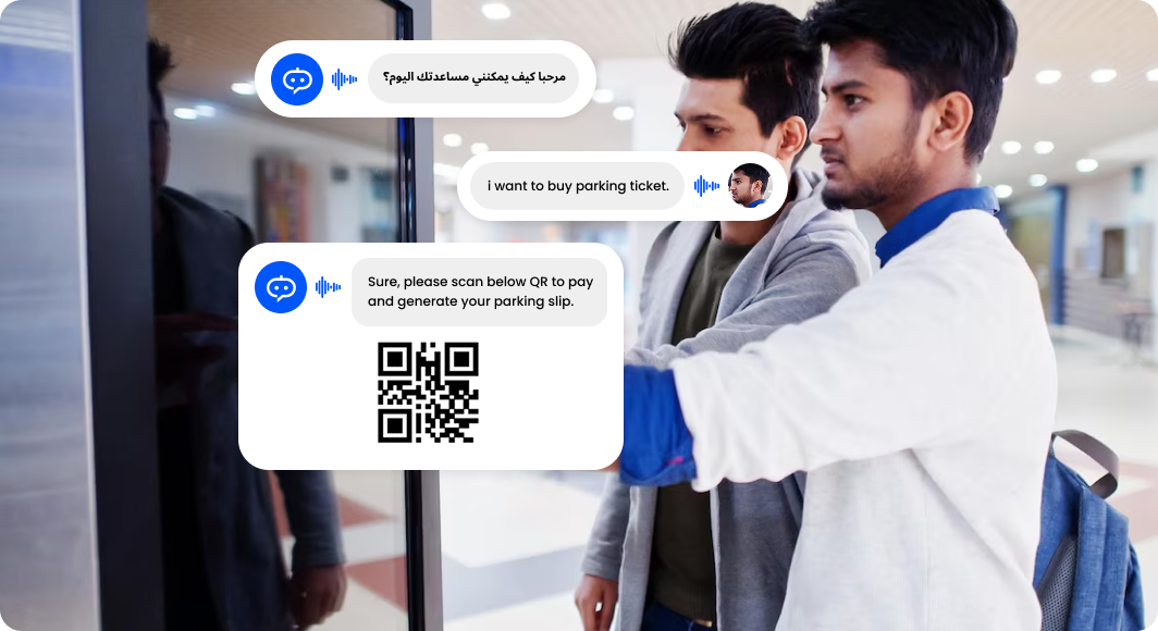 men use voice bot